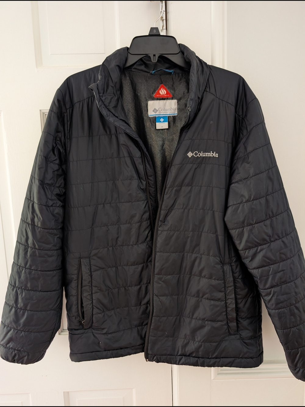 Columbia Men’s Black Quilted Puffer Jacket